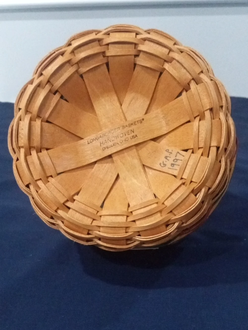 Longaberger 1997 Inaugural Basket
